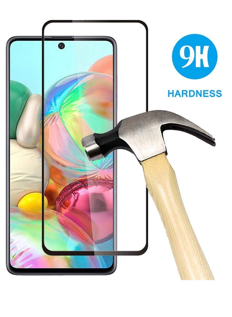 Raxoom Glass for Sam Galaxy A73 5G / M52 5G / A71 / M51 / S10 Lite/Note 10 Lite Screen Protector Glass Full Glue Edge-to-Edge Protector Easy Installation - Image 3