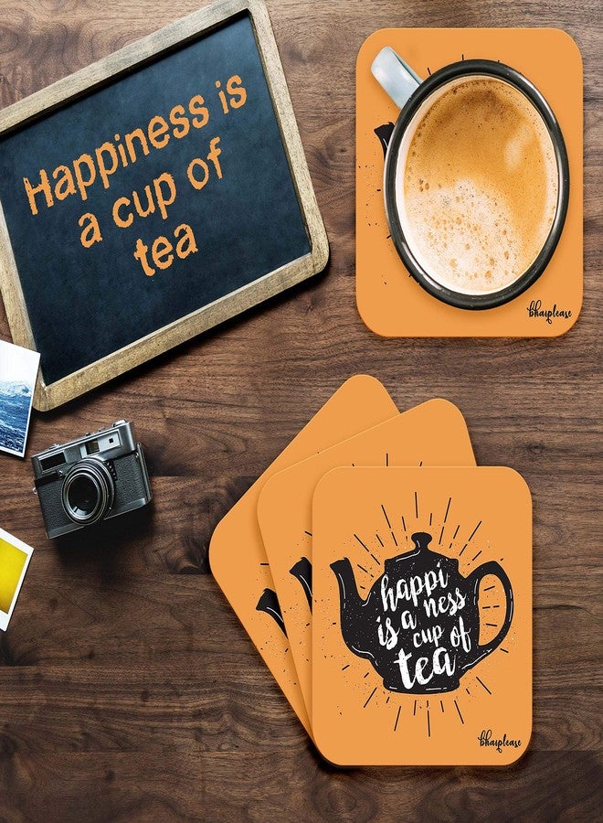 Bhai Please Hello Monday Wooden Coaster (3.5 inches) Coaster for Living Room/Kitchen/Office/Table/Gifting, Food, Drink, Kitchen Accessories Available in Set of 1,2,4,6 and 8 pcs (1) - Image 2