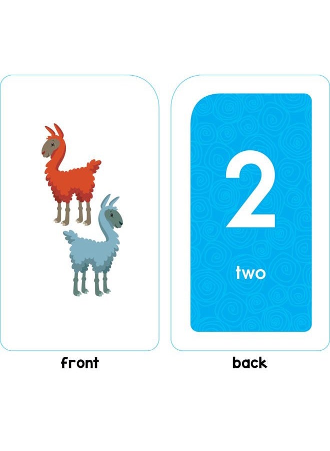 School Zone Numbers 0-25 Flash Cards - Ages 4 to 6, Preschool, Kindergarten, Math, Addition, Subtraction, Numerical Order, Counting, and More - Image 2