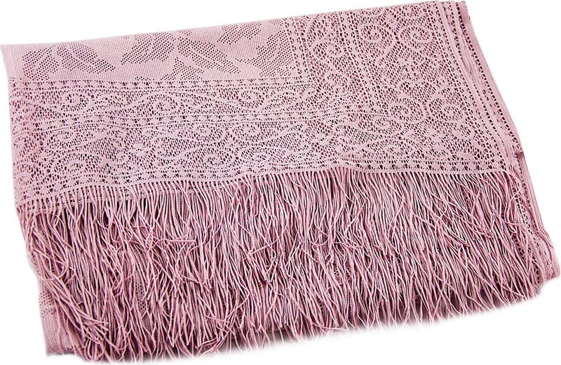 İhvan Online Ihvan Online Special Cylinder Boxed Set Pearl Rosary Tulle Shawl Pink Color  - Image 4