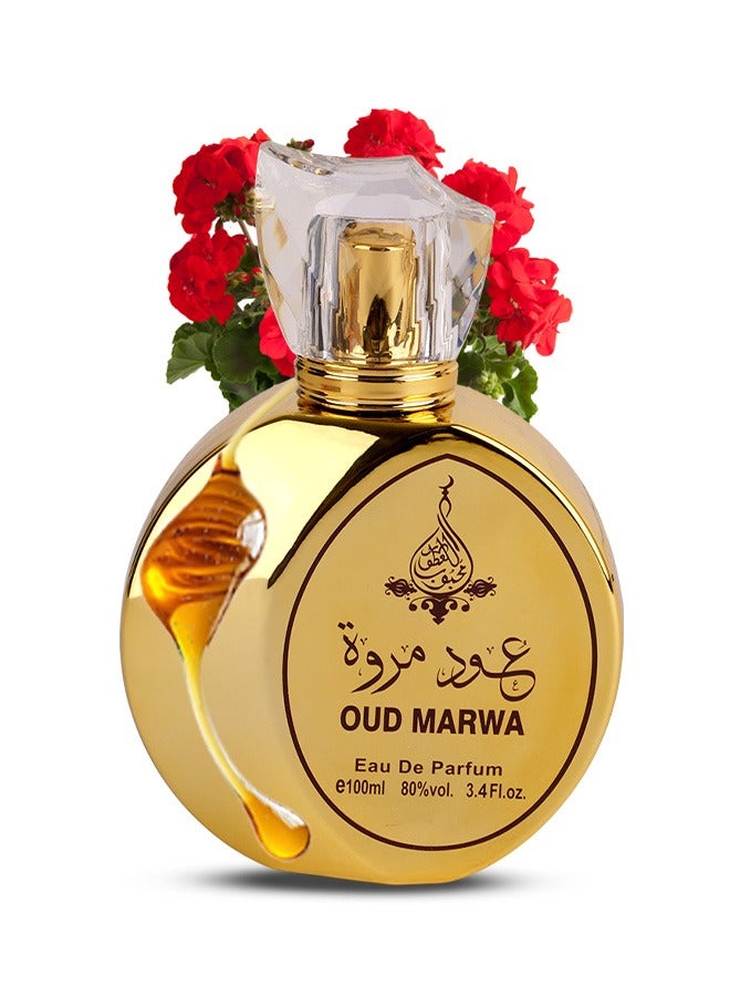 mahabub OUD MARWA 100ML – Premium Oud Eau de Parfum - Image 1