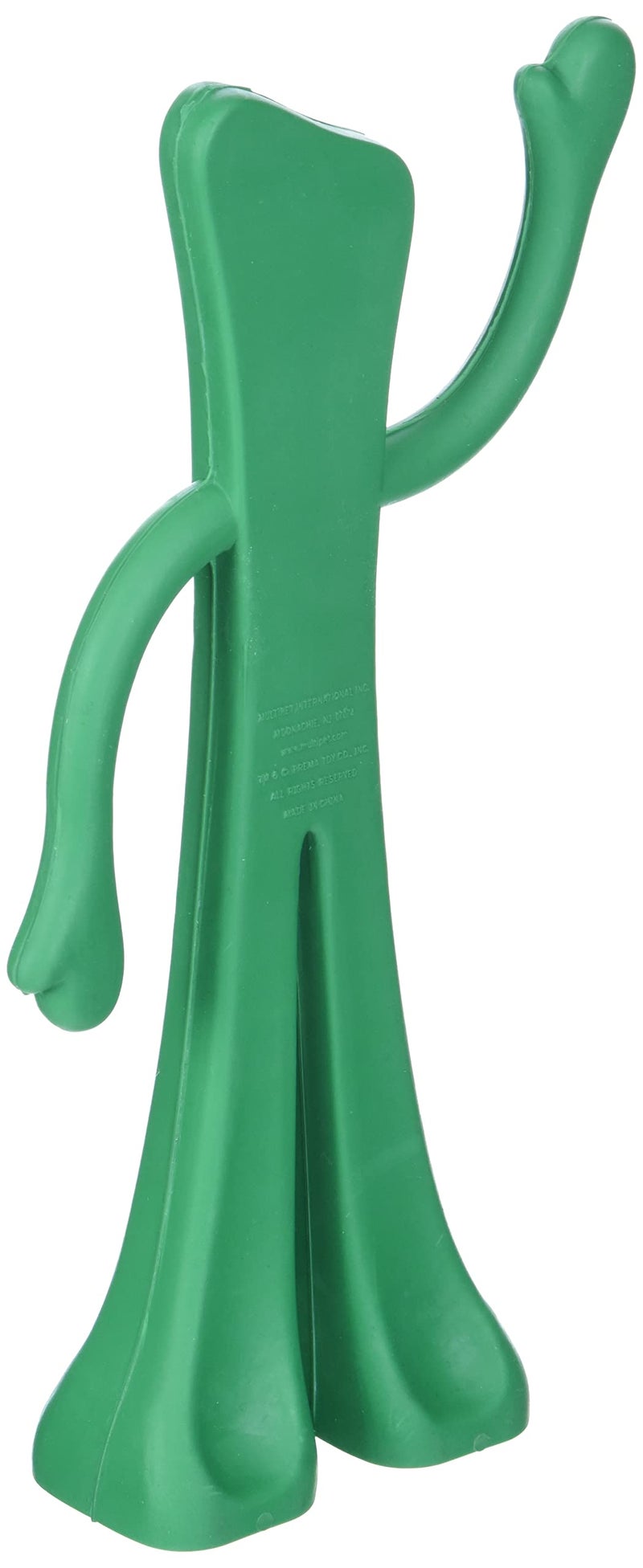 Multipet Gumby Latex Dog Toy - Squeaky Dog Toy for All Dogs - Easy-to-Clean Latex Dog Squeaky Toys - Latex Dog Toys for Cuddling, Chewing & Playing - Cute Pet Toy (9", Green) - Image 2