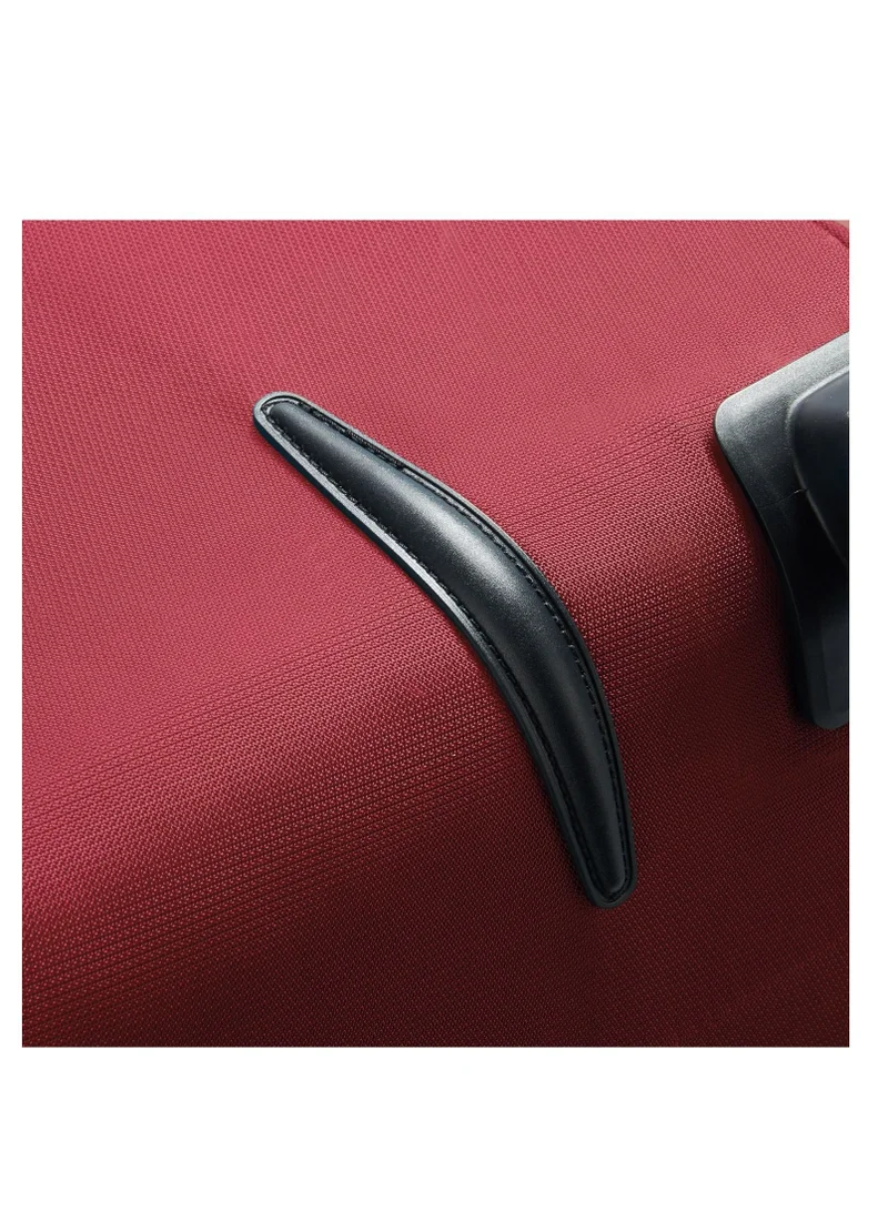 DELSEY Paris Cuzco 71cm Softcase 4 Wheel Expandable Check In Trolley Case Red