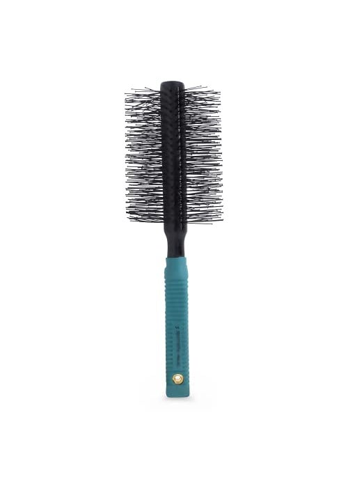 Spornette - Spornette Double Stranded XL Round Brush, Nylon Bristles - Round Brush for Straightening, Anti-Frizz, Detangling, Volumizing - Styling for Wavy & Curly, Medium & Long Hair Lengths (2.75 Inches) - Image 1