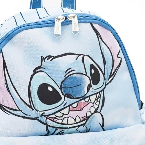 Wondapop - Stitch 13"" Nylon Daypack, Blue - Image 3