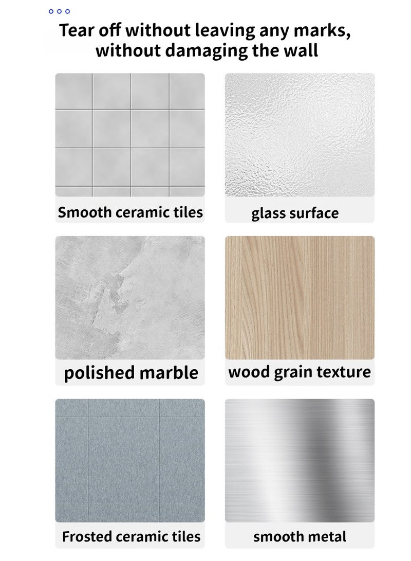 حامل هاتف دش هاتف مقاوم للماء ، حامل هاتف قابل للدوران ، قوس تركيب حالة الهاتف ، جدار مطبخ الحمام ضد الضباب حساسية عالية (أداة كسولة) - Image 4