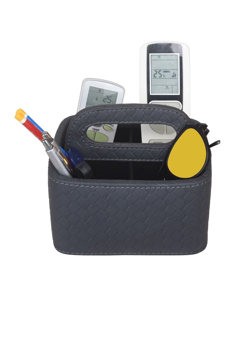 THREE SIXTY Desk Caddy Table Top Remote Control Holder - Image 4