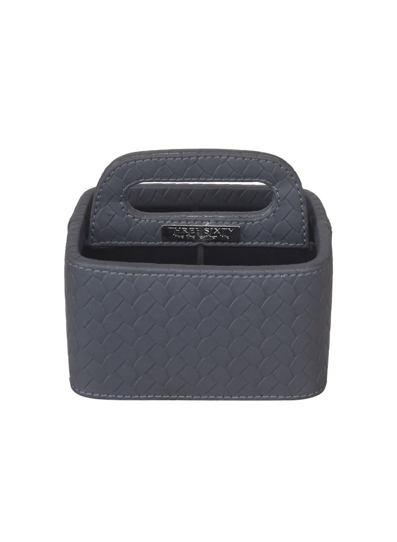 THREE SIXTY Desk Caddy Table Top Remote Control Holder - Image 2