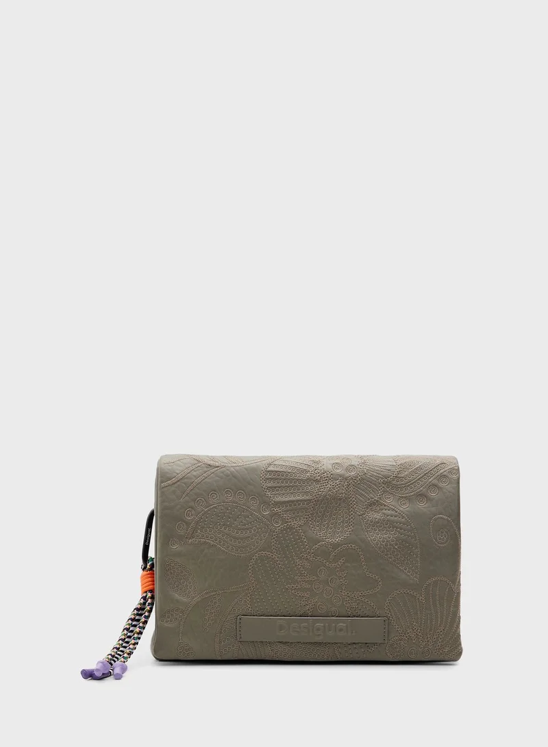 DESIGUAL Floral Embroidery Crossbody
