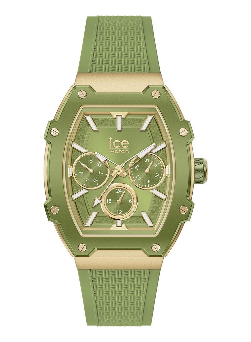 أيس وتش Ice-Watch - ICE Gold forest - Green Unisex watch with silicone strap - 022859 - Image 1