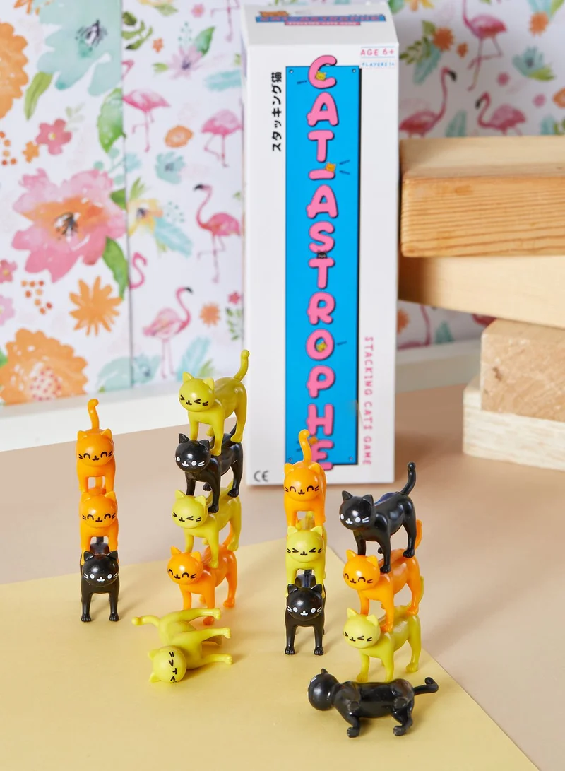 Gift Republic Cat-Astrophe Piling Game