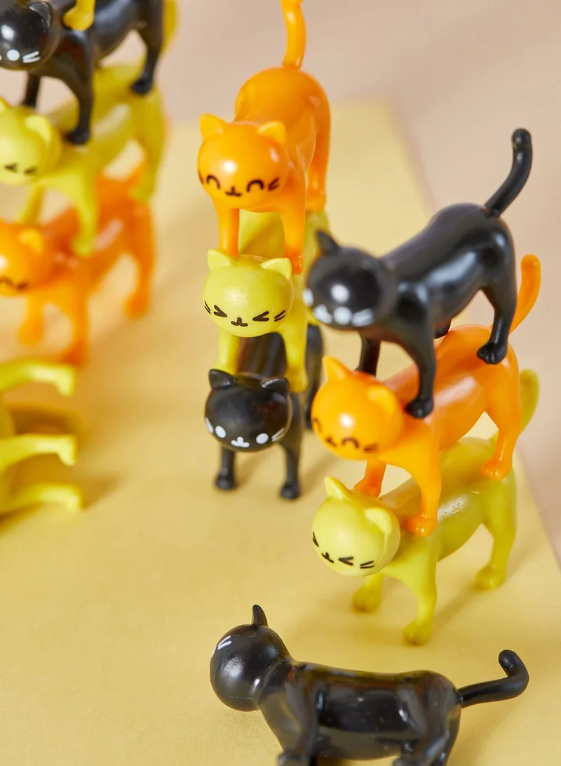 Gift Republic Cat-Astrophe Piling Game