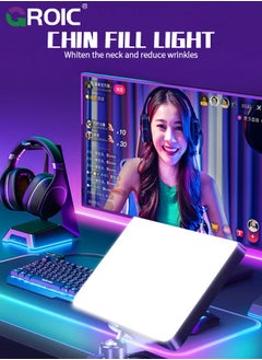 GROIC Video Conference Lighting for Video Recording - Portable USB LED Video Selfie Light, 3 Soft Light Levels, Laptop & Computer Video Fill Lights, Camera Webcam Selfie Light for Zoom Meetings  - Image 2