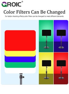 GROIC Video Conference Lighting for Video Recording - Portable USB LED Video Selfie Light, 3 Soft Light Levels, Laptop & Computer Video Fill Lights, Camera Webcam Selfie Light for Zoom Meetings  - Image 3