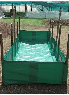 YUVAGREEN YUVAGREEN HDPE UV Stabilize Imported Vergin Fabric Agro Vermi Compost Making Bed Olive Green 10ftx4ftx2ft  - Image 1