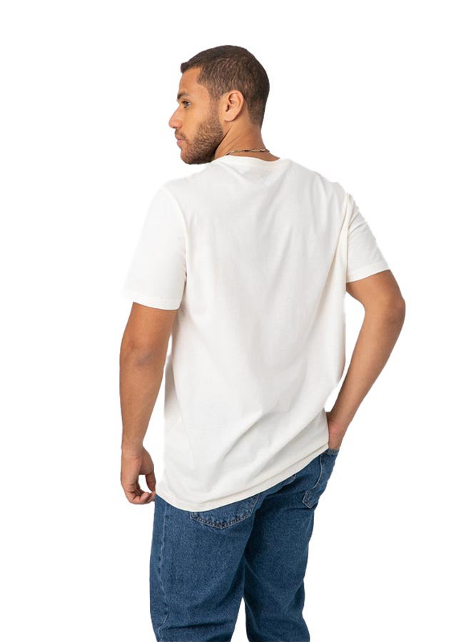 Marco Bergamo Round Neck T-Shirt With Logo  - Image 4