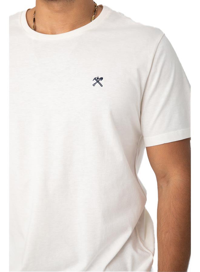 Marco Bergamo Round Neck T-Shirt With Logo  - Image 3