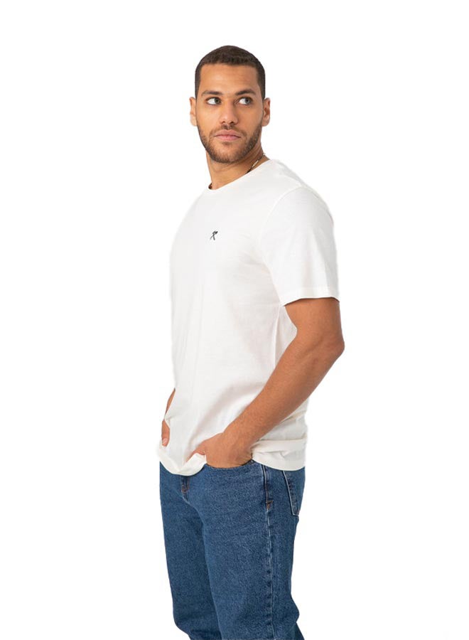 Marco Bergamo Round Neck T-Shirt With Logo  - Image 5