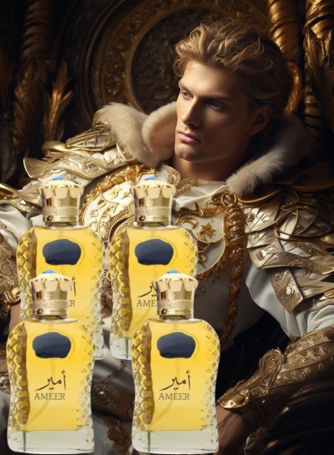 مناسك 4 قطع عطر امير 100مل - Image 1