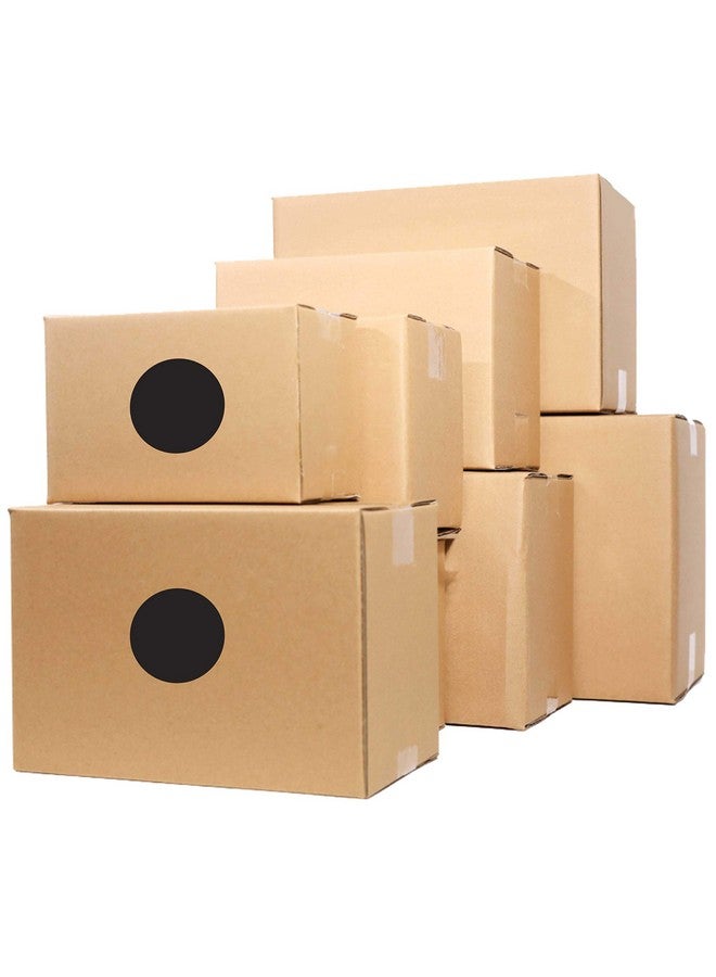 PARLAIM 3 Inch Round Color-Code Dot Stickers, 500 Color Coding Circle Labels Per Roll Dispenser Box For Inventory, Black - Image 5