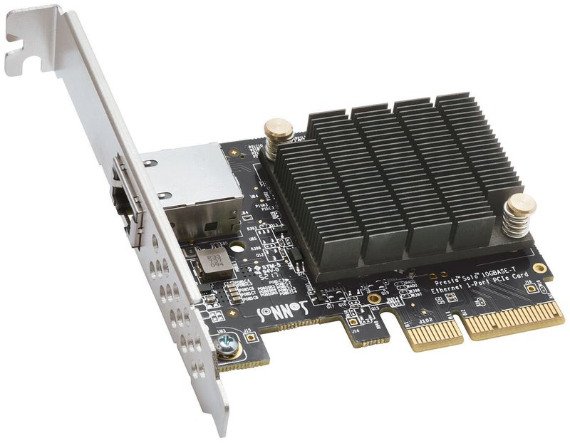 Sonnet Presto Solo 10GBASE-T Ethernet 1-Port PCIe Card [Thunderbolt Compatible] - Image 5
