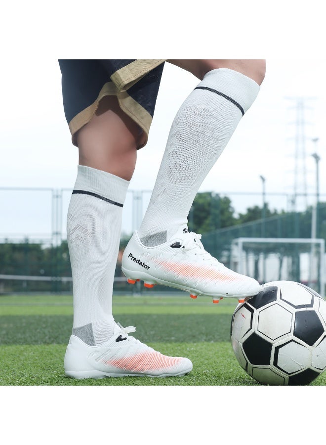 جناح السماء جوارب كرة القدم للرجال (1/2/3/4 زوج) وسادة رياضية، قابلة للتنفس، مريحة، مضادة للانزلاق، حماية من الوسادة، امتصاص العرق، جوارب رياضية للأطفال والشباب والبالغين - Image 5