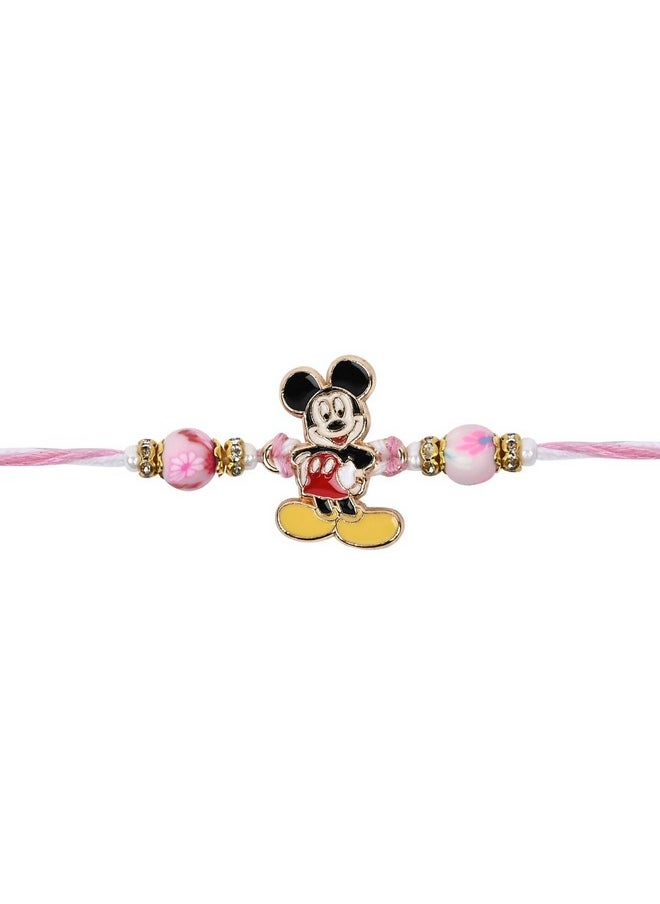 I Jewels - I Jewels Fancy Cartoon Kids Rakhi With Roli Chawal & Rakshabandhan Card for Bro/Brother/Bhai (R199-R201) (Style 4) - Image 1