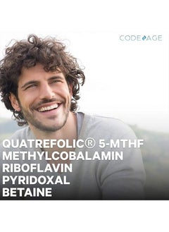 Methylfolate B Complex Supplements - 5 MTHF, Methylcobalamin 1000mcg Methylated Vitamin B12, Riboflavin, Betaine, Vitamins B6, Methylation Cycle MTHFR - 2 Months - 120 Capsules