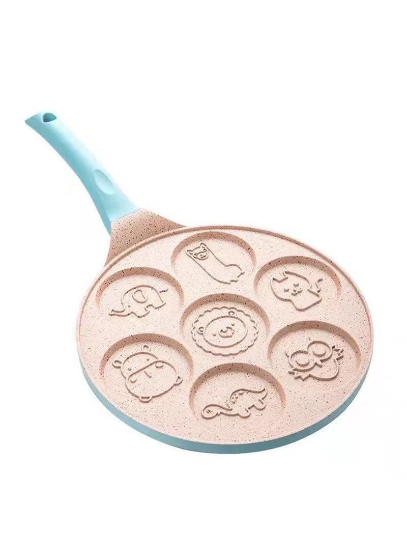 Arabest - Mini Pancake Pan Nonstick, Pancake Pan Stovetop, Pancake Maker for Kids, Pancake Mold, Egg Pancake Griddle Pan Kids Crepe Maker Pan for Pancakes Flapjack Maker Blini Pan Nonstick Griddle - Image 1