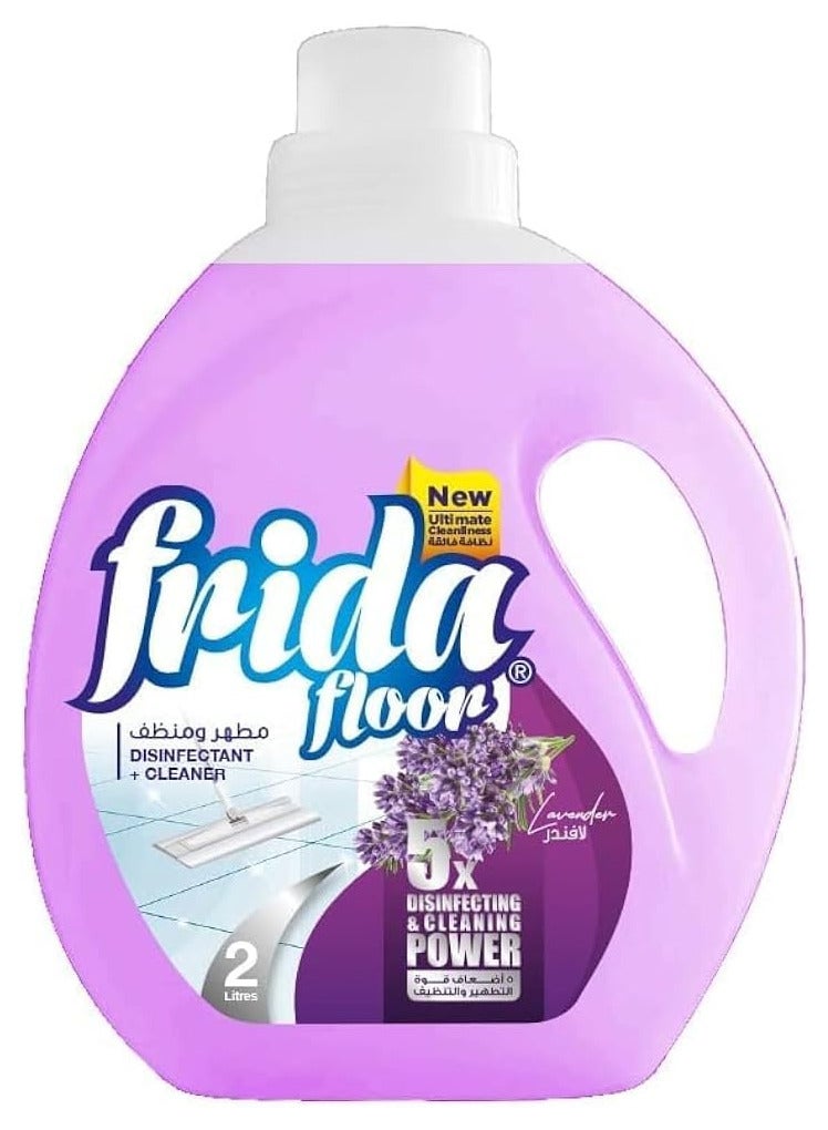 فريدا منظف ​​ومطهر الارضيات باللافندر 2 لتر
