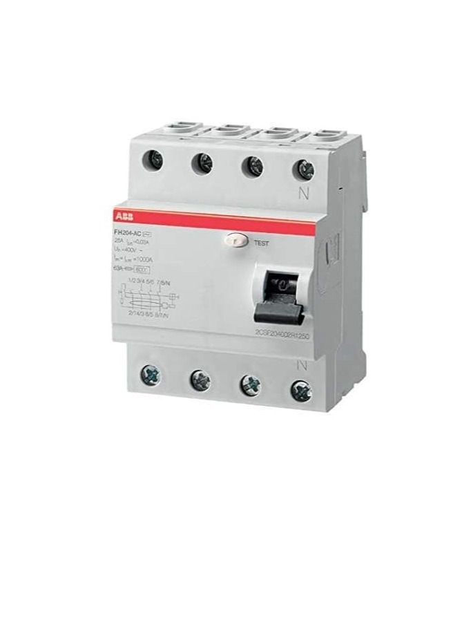 ABB Earth Leakage Circuit Breaker  40A 4 Pole 30mA - Image 3