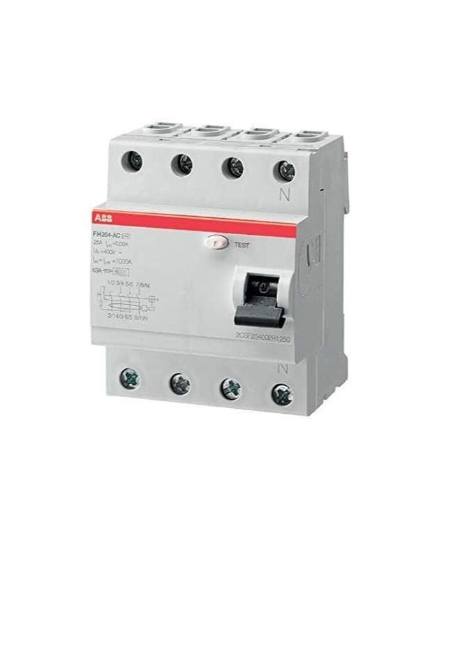ABB Earth Leakage Circuit Breaker  40A 4 Pole 30mA - Image 1