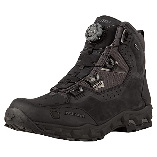 KLIM Men's Outlander GTX Motorcycle Boots - Size 10 - Stealth Black - Image 3