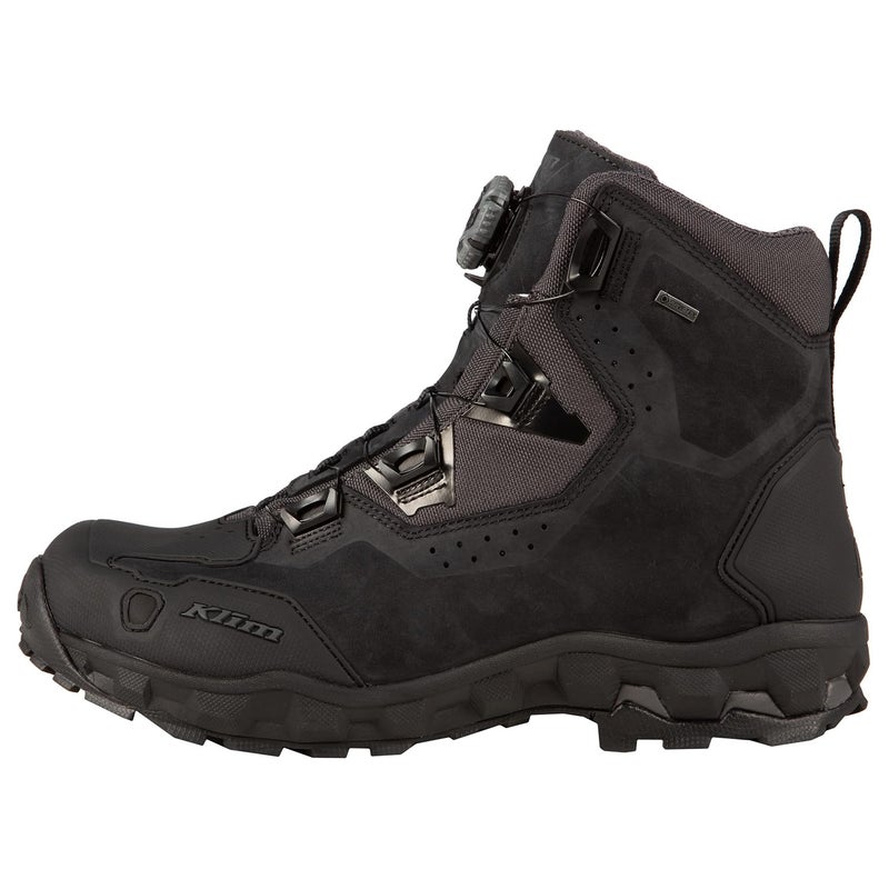 KLIM Men's Outlander GTX Motorcycle Boots - Size 10 - Stealth Black - Image 5