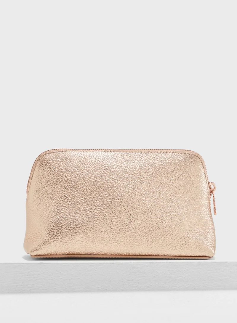 Ted Baker Dennis Bow Leather Makeup Bag