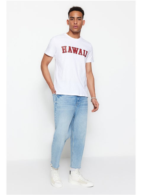 Man T-Shirt White