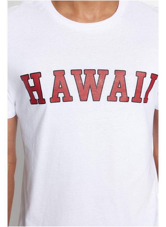 trendyol - Man T-Shirt White - Image 1