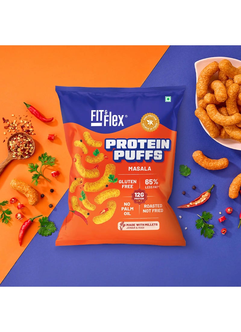 Fit & Flex Masala Protein Puffs - Image 4