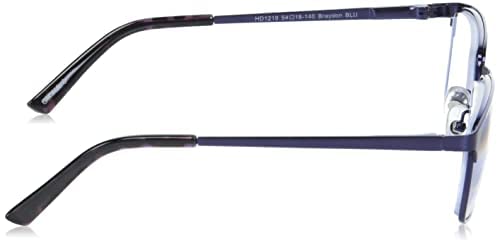 Foster Grant Men's Braydon Multifocus Rectangular Reading Glasses, Matte Navy Blue/Transparent, 54 mm + 1.5 - Image 5