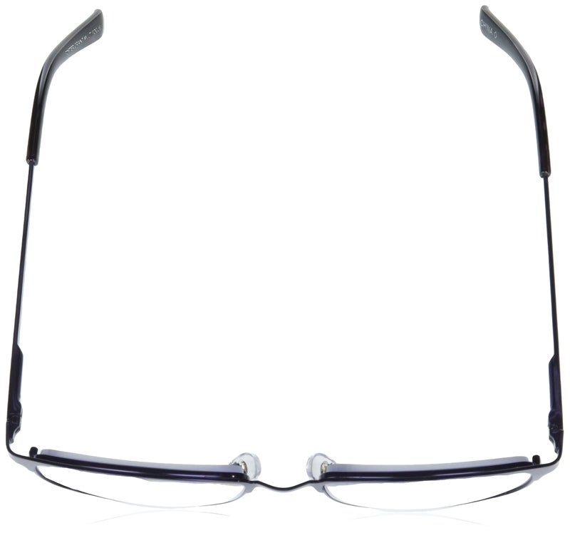 Foster Grant Men's Braydon Multifocus Rectangular Reading Glasses, Matte Navy Blue/Transparent, 54 mm + 1.5 - Image 4