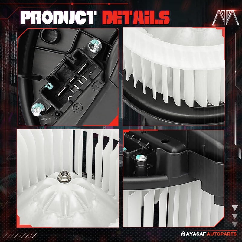 MAYASAF 700215 HVAC Blower Motor Assembly for Dodge Journey, Toyota Camry/Highlander/4Runner/Tundra/Venza/Avalon, Lexus ES300h/ES350/GX460/RX350/RX450h - Image 4