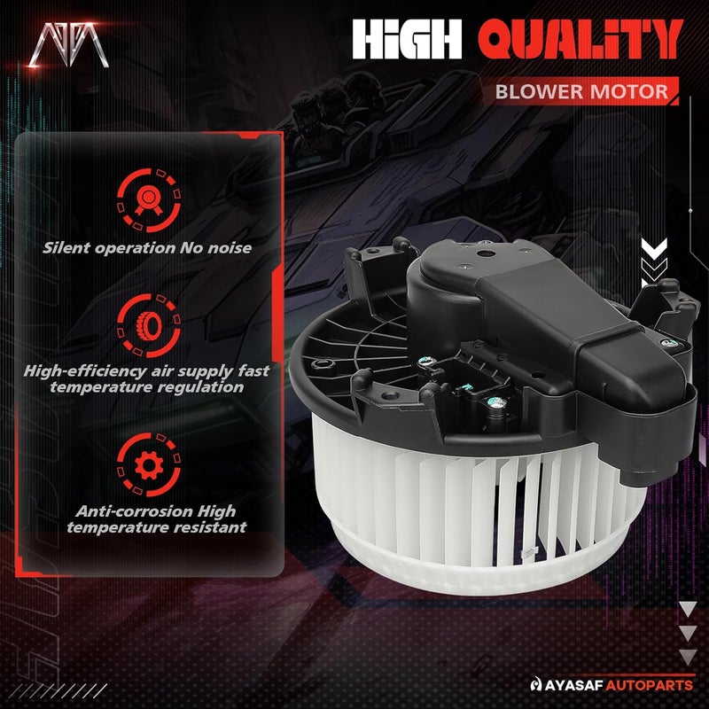 MAYASAF 700215 HVAC Blower Motor Assembly for Dodge Journey, Toyota Camry/Highlander/4Runner/Tundra/Venza/Avalon, Lexus ES300h/ES350/GX460/RX350/RX450h - Image 3