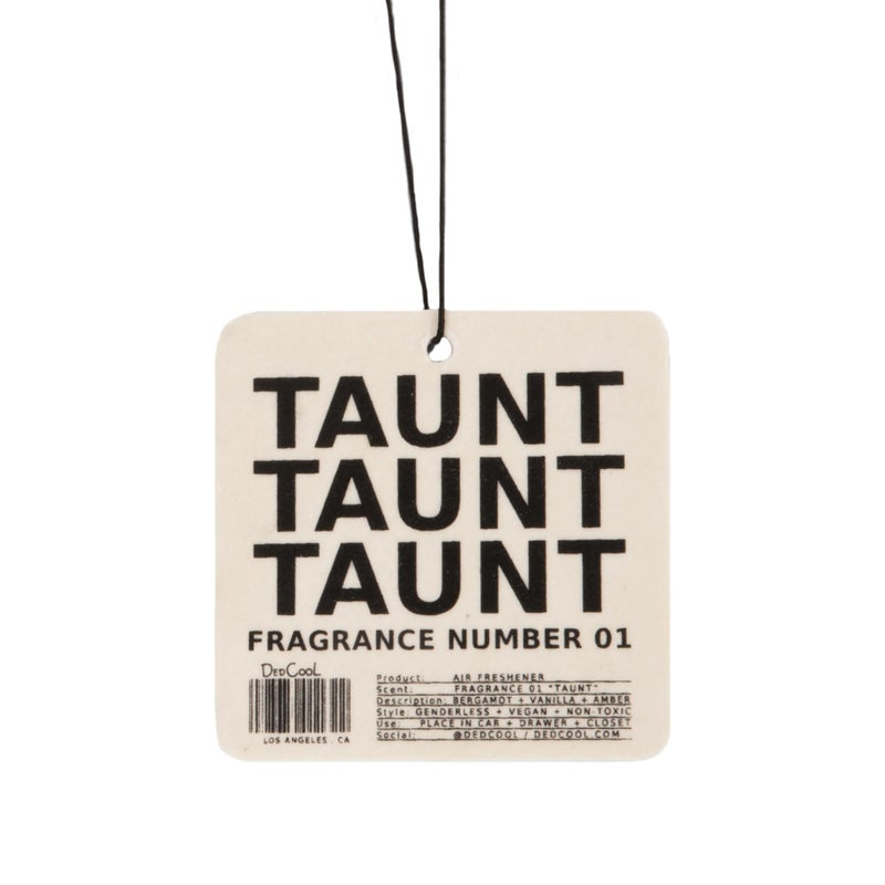 DedCool Air Freshener in 01 Taunt Hanging Odor Eliminator for Cars Closets Drawers Bergamot Vanilla Amber Vegan NonToxic CrueltyFree - Image 3