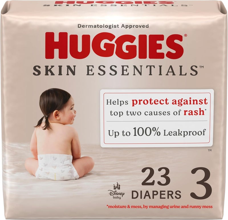 Huggies Skin Essentials Size 3 Diapers - 23 Count - Image 1