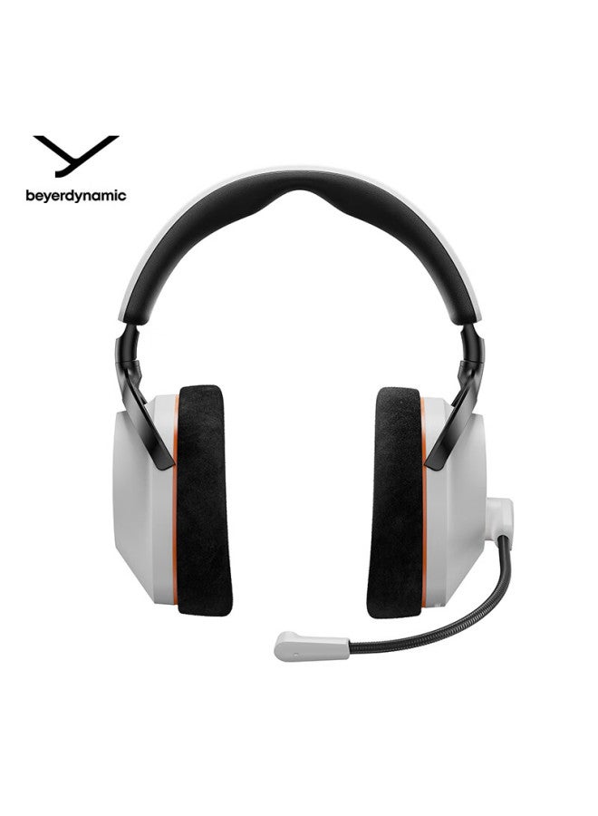Beyer Dynamic Beyerdynamic Mmx 230 Wireless Over-ear Closed Gaming Headset Tri-mode Low Latency Delta Fps Sound Positioning Polar White Bluetooth 6.0 - Image 2
