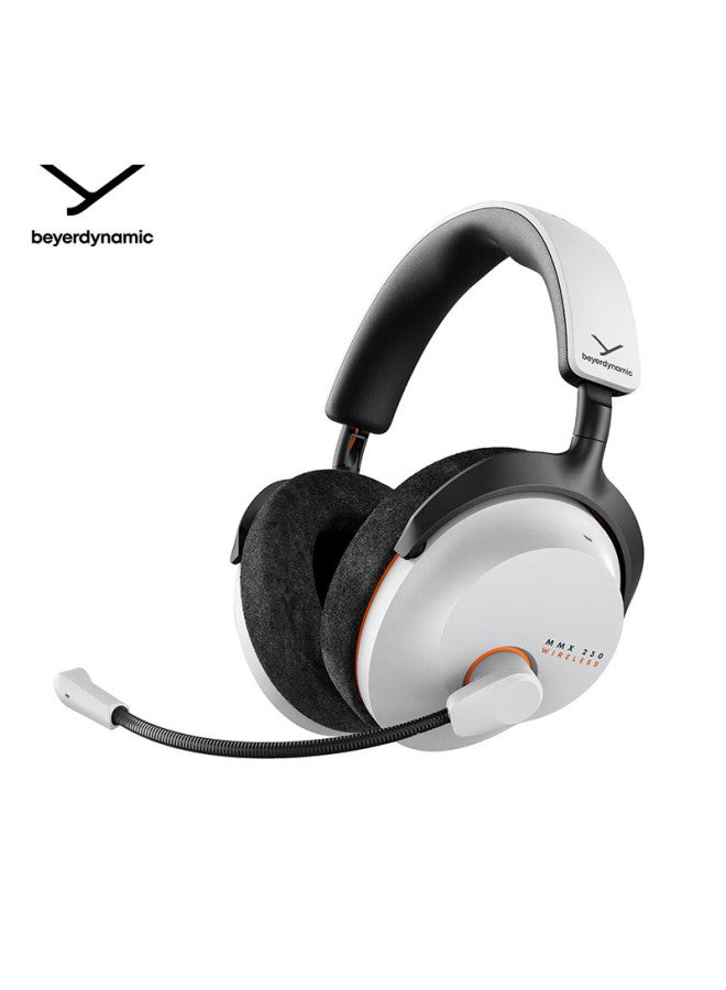 Beyer Dynamic Beyerdynamic Mmx 230 Wireless Over-ear Closed Gaming Headset Tri-mode Low Latency Delta Fps Sound Positioning Polar White Bluetooth 6.0 - Image 1