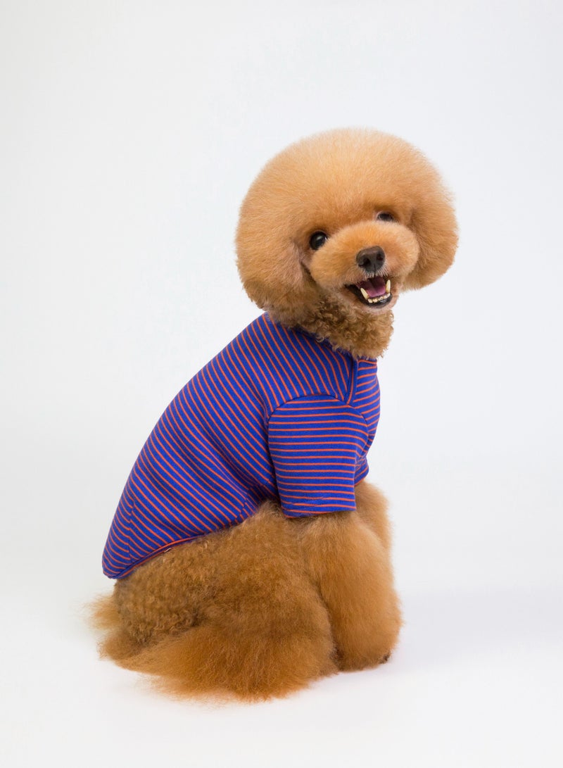 Loquat تي شيرت كاجوال للكلاب بنفسجي - Image 2