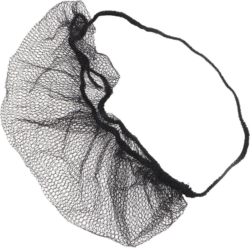 GLOGLOW , Nylon Beard Covers for Men, Lightweight Elastic Protector Nets with Breathable Design, Perfect for Salons and Food Production Facilities (Black) - Image 2