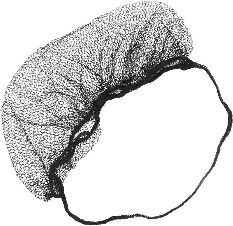 GLOGLOW , Nylon Beard Covers for Men, Lightweight Elastic Protector Nets with Breathable Design, Perfect for Salons and Food Production Facilities (Black) - Image 1