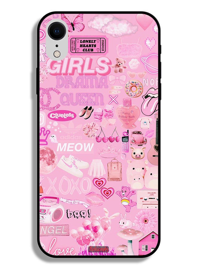 Apple iPhone XR Protective Case Girls Drama Queen